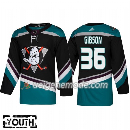 Kinder Eishockey Anaheim Ducks Trikot John Gibson 36 Adidas Alternate 2018-19 Authentic